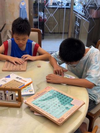 终于知道为什么那么多家长让孩子在家里有空就玩数字华容道 我也赶紧让我儿子玩了#益智玩具 #脑洞大开 #让孩子远离手机