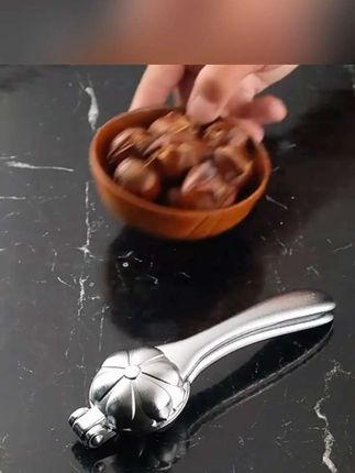 #板粟开口器#核桃夹子十#榛子去皮工具#十字划口剥粟子神器