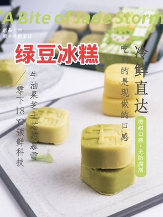 比冰淇淋还好吃的冰皮绿豆糕!绵密丝滑入口即化!加上冰冰凉凉的口感绝了! #解馋 #下午茶甜品 #冰皮绿豆糕 #绿豆糕 #甜品控