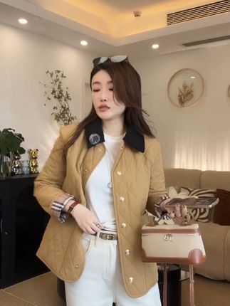 气质高定款早秋新款格子羊毛棉服 MY2382#高级感穿搭 #棉服 #羊毛棉服 #品质女装 #秋冬穿搭