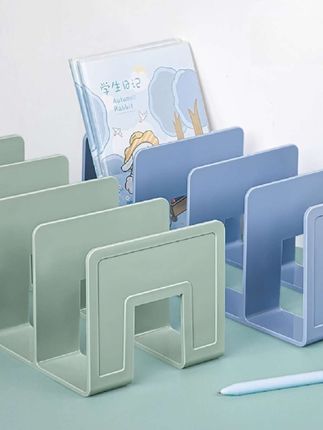 北欧莫兰迪亚克力书立 分隔创意ins桌面收纳书挡书夹#这款桌面书架 能把孩子丢的乱七八糟的书 收纳整洁#生活好帮手 #收纳整理 #文具用品#书架