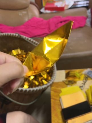 半成品折纸1秒一个方便简单,进口子都和视频里一样,纸张清脆,质量很好#叠元宝 #半成品 #折纸 #元宝的折叠方法 #手工折纸