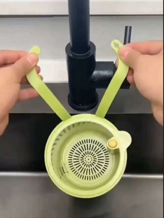 水槽放一个这样的沥水篮太方便了,剩菜剩饭再也不用手抠了#厨房好物 #好物推荐🔥 #非常方便实用 #生活好帮手 #水槽沥水篮