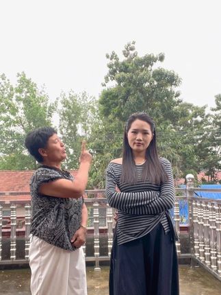 看看俺妈俺俩都最口 哈哈哈……#婆媳 #民间小调
