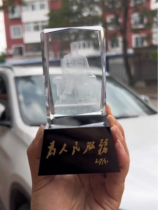 #伟人摆件 #伟人 #水晶摆件 #收藏