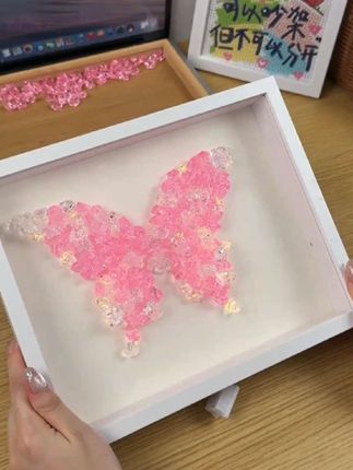 如果我也能收到这个星辰小夜灯就好了#手工diy #创意手工 #星辰小夜灯