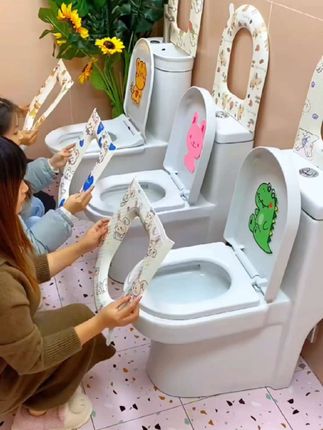 天凉了,快给儿媳妇换上这款#柔软舒适防水马桶垫 吧#马桶垫