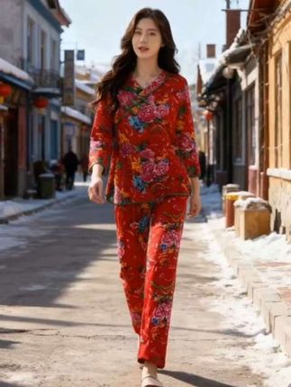 #无限回购的宝藏单品 #睡衣 #家居服#外穿家居服 #民族风穿搭