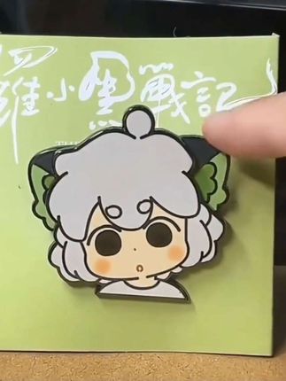 罗小黑战记2大电影周边超萌可动罗小黑徽章高颜值收藏#罗小黑战记 #罗小黑徽章 #罗小黑周边 #玩一个很新的东西 #徽章