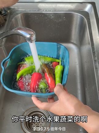 家里每天水果蔬菜洗完吃的安心,#蔬果园餐具净 #蔬果园果蔬餐具净