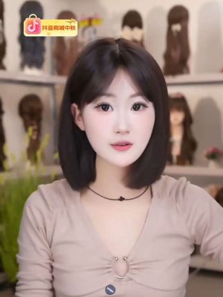 波波头短发俏皮可爱又减龄清纯甜美短发 梦露丝【波波头】假发女自然气质减龄短发全头套网红蓬松逼真透气#假发 #清纯甜美 #减龄发型 #假发补发 #短发 @DOU+上热门 @DOU+好生意 @巨量千川