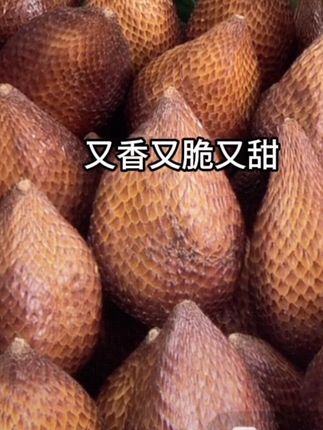 【顺丰包邮】印尼进口蛇皮果新鲜水果1-4斤稀奇热带时令鲜果脆甜#好吃#热卖中的爆款 #蛇皮果的味道