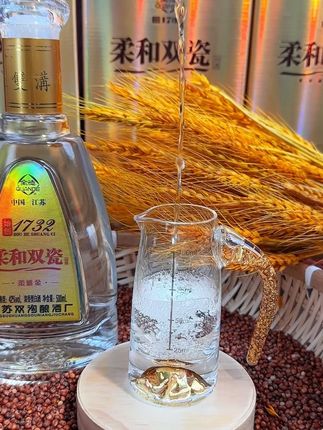 全德柔和双瓷柔雅金42度网红酒水浓香型纯正粮食白酒42度500ml#好喝不贵 #口粮酒 #柔和双瓷 #好酒推荐 #送礼佳品