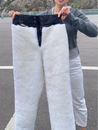 #羊皮裤 #皮毛一体皮裤 #真皮真毛#真皮真毛羊皮裤