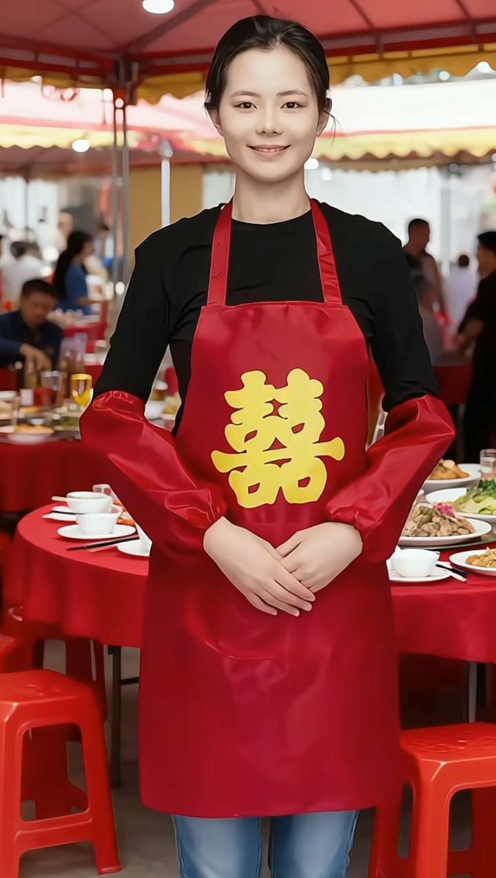 #结婚围裙 #农村酒席 #防水围裙 #家有喜事 #超便宜超划算 @DOU+小助手 @DOU+上热门