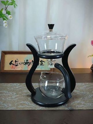 #上热门 懒人玻璃茶具套装,半自动泡茶器,耐热透明功夫茶壶茶杯套装家用会客#懒人玻璃茶具 #半自动泡茶器 #茶具套装 #茶具好物推荐 @DOU+小助手 @DOU+上热门