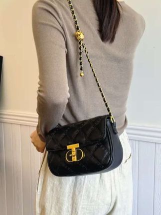 小香风菱格链条女包 2025新款时尚单肩斜挎包洋气小方包#女士单肩斜挎包#女士包包 #时尚百搭包包#