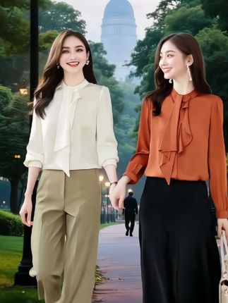 #减龄气质 #穿出你的时尚你的感觉 #春秋穿搭 #优雅气质 #秀出你的美
