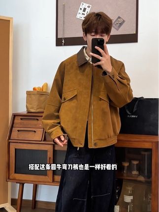 谁懂琥珀流光皮衣的魅力#用琥珀流光打开秋天 #皮衣#男女同款 #秋季上新