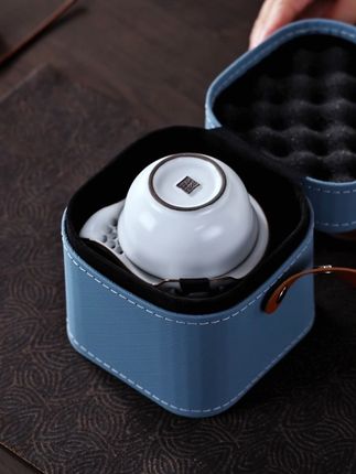 旅行中,也是生活呀。”#茶具好物推荐 #高端茶器 #旅行茶具#手抓壶泡茶壶