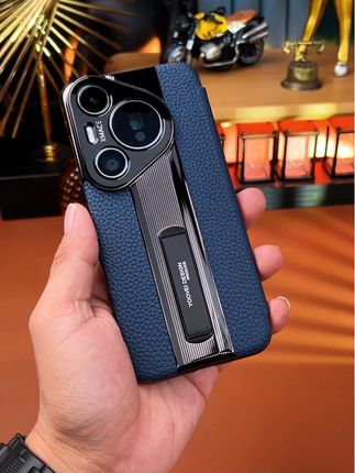 适用于#pura80pro 真皮荔枝纹翻盖皮套,镜头全包精孔保护,自带支架功能#pura80 #pura70pro #手机壳推荐