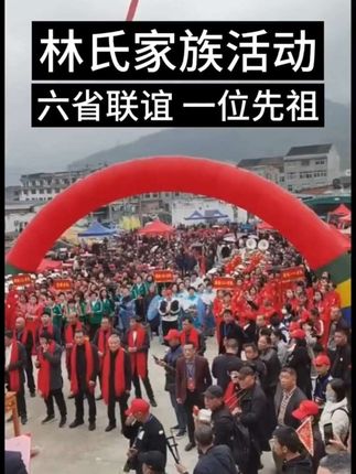 江南林氏祭祖,六省联谊#林氏家族 #林氏流芳