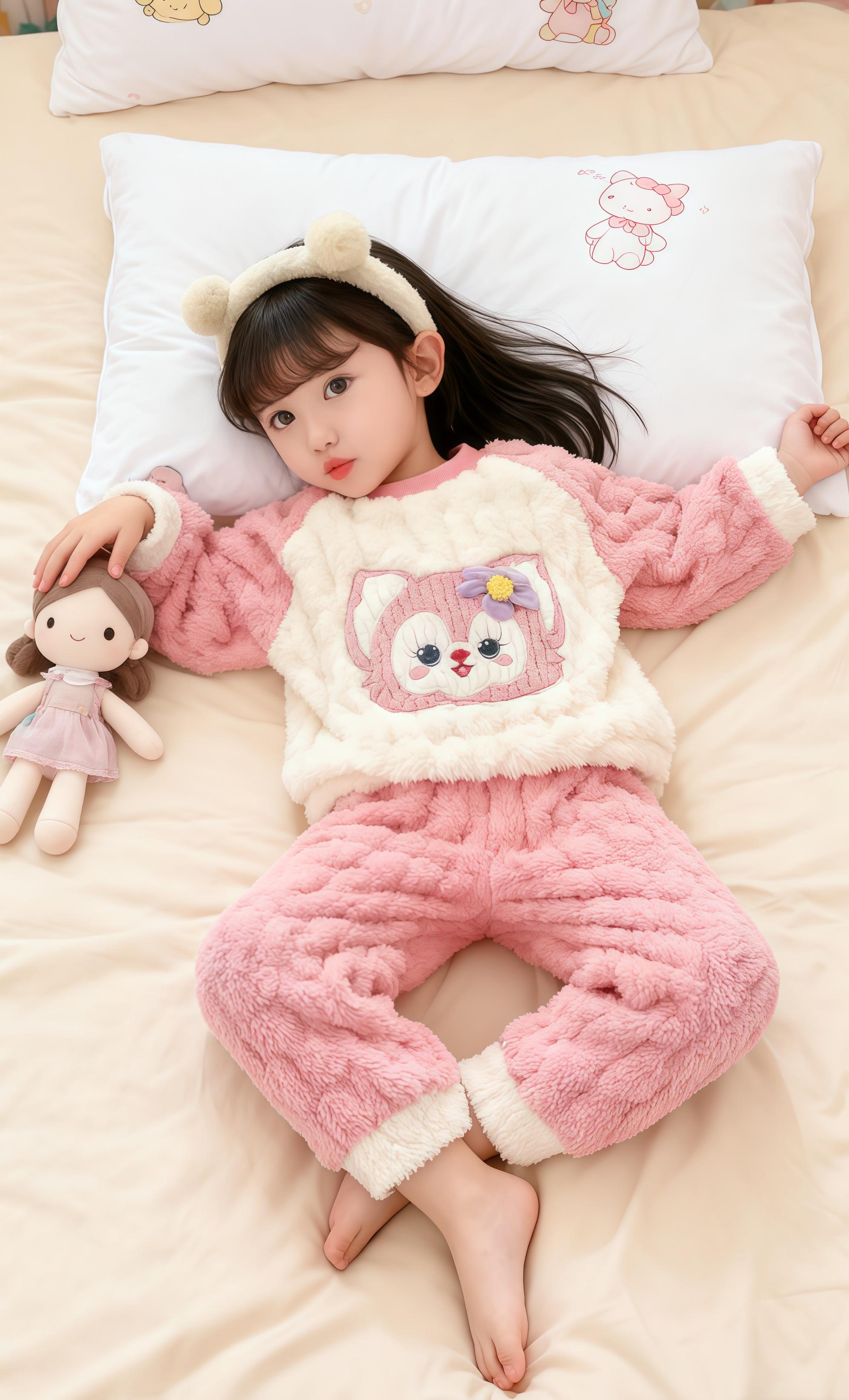 #儿童家居服 #女宝穿搭 #每日的穿搭 #童装 #潮童必备