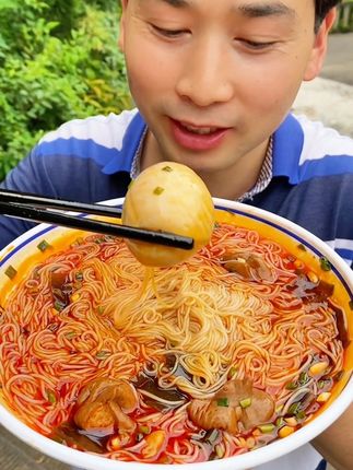 都说#绵阳米粉 加鸡蛋香味加一半你们试过没#美食 #抖音美食推荐官 #好吃到停不下来 #妈呀太香了