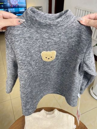#高品质童装 #儿童加绒加厚打底衫 #加绒保暖 #儿童打底衫加绒 #面料柔软舒适