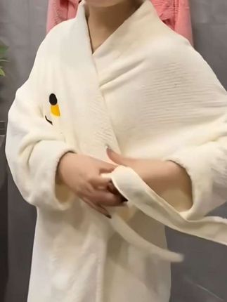 #家居服 #浴袍#睡袍#吸水性强#保暖又好看