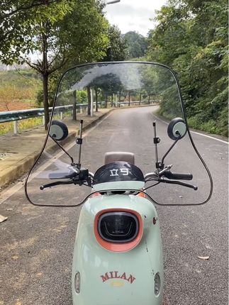 #挡风板防直吹#骑车必备#让骑行成为一种生活#性价比高的电动车推荐