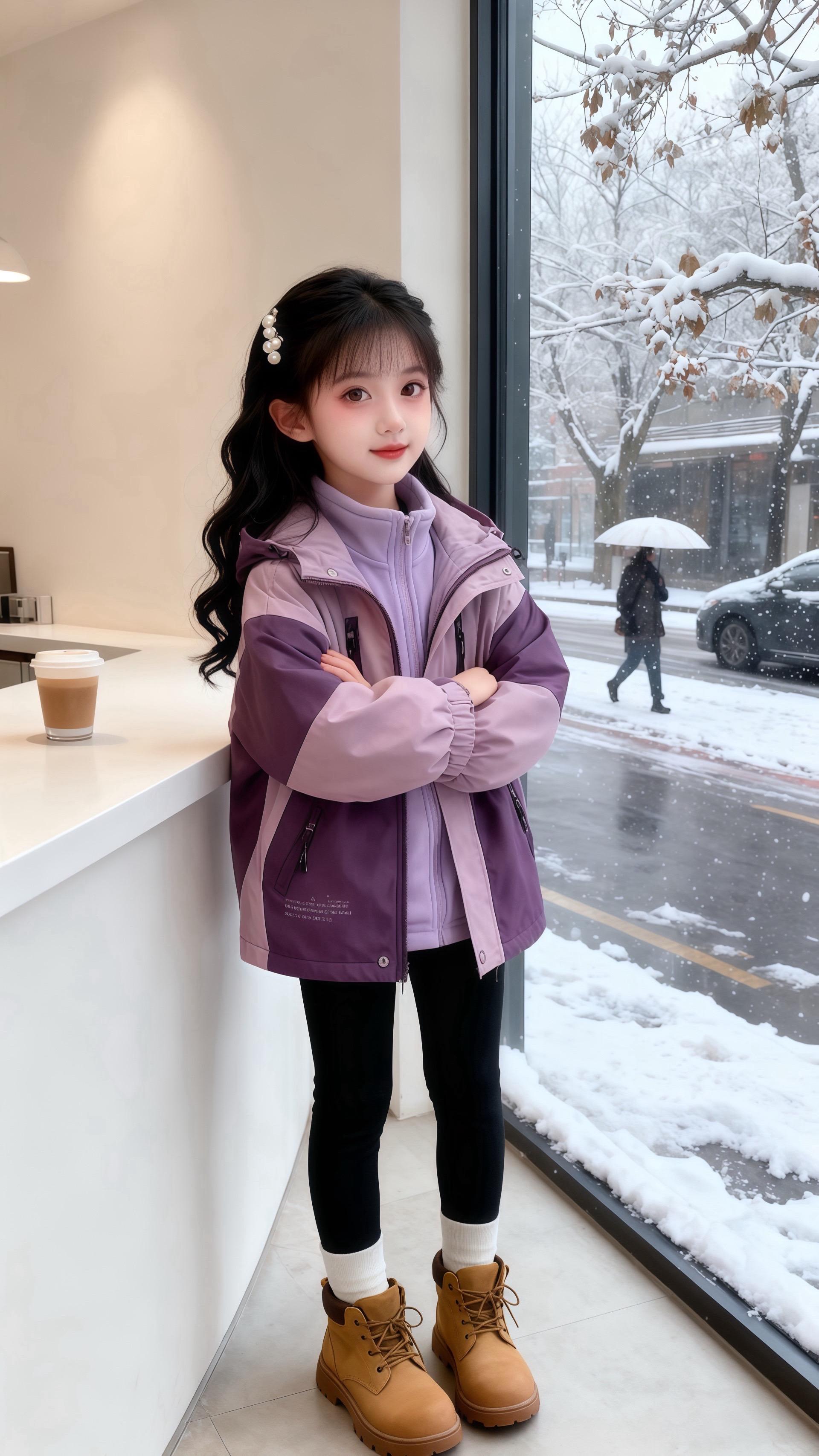 “自从给女儿入了这件三合一冲锋衣,我这个宝妈的心算是彻底安了! 之前一到冬天就发愁,孩子爱动总怕她冻着,穿太厚又怕闷汗。现在好了,这件冲锋衣外层防风防水,中层加绒保暖,冷了就把内胆穿上,热了单穿外套也轻便。下雪天带她出门,在雪地里疯跑半天,回来衣服里还是干爽的,再也不用追在后面念叨‘别冻着’啦~ 看着她穿着粉紫拼接的款式,在飘雪的窗边又蹦又跳,小脸蛋红扑扑的却一点不冷,当妈的真的觉得选对衣服太重要了!既护住了孩子的温暖,又满足了她爱美的小心思,这种踏实感,大概只有同款宝妈能懂吧~ 冬天带娃出门,有它真的省心一百倍! #女童冲锋衣 #早秋叠穿万能公式来了 #秋冬穿搭新鲜感在线 #秋冬ins风穿搭技巧 #晒晒我的秋日穿搭 @抖加🔥上热门🔥dou+🔥热点宝 @DOU+小助手