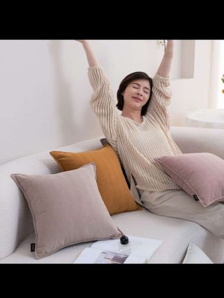 #抱枕 #靠枕 #背垫 #背垫抱枕 #靠垫 抱枕沙发大号靠垫抱枕套不含芯大靠背垫床头靠枕套罩客厅大靠背枕