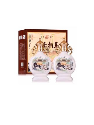#我要上热门 杏氿山西清香型白酒53度伯乐相马酒1000ml*2瓶53%Vol1000ml*2瓶 #纯粮酿造 #好喝不贵 #送礼佳品 #白酒