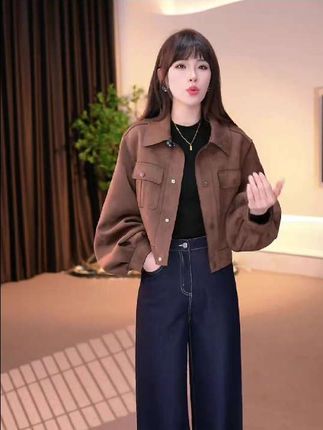 #短款外套#休闲短款外套