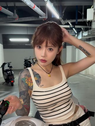好久没骑仿赛了#机车 #跳车转场 #女骑