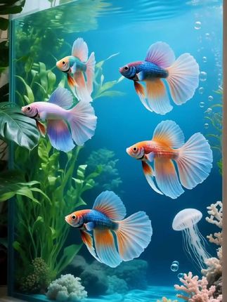 #养鱼日记 #杂袍孔雀鱼 #孔雀鱼 #水族爱好者 #宠物鱼