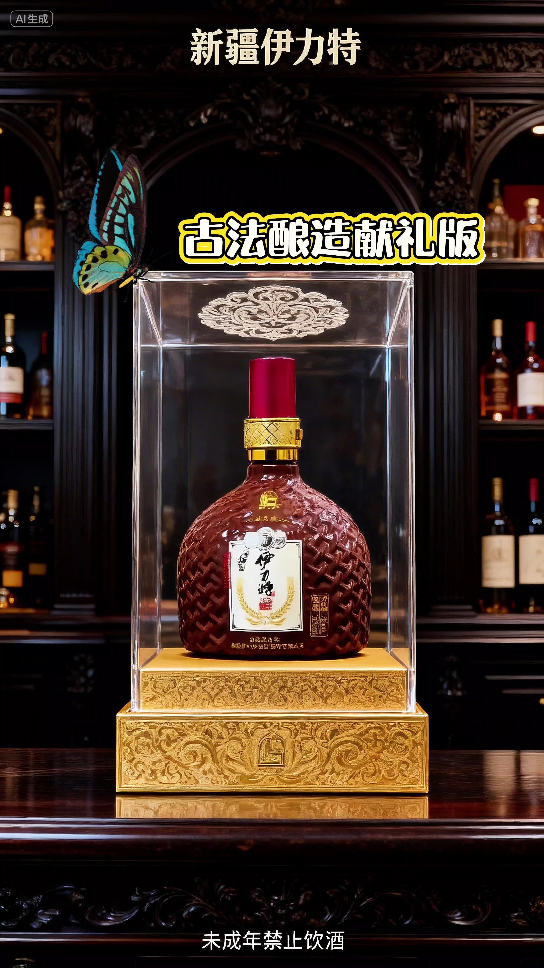 新疆伊力特古法献礼版,750ml超合适。酒友看过来!伊力特古法酿造献礼版,750ml容量超实用。 选新疆好粮,用天山雪水,古法陈酿。酒液清透,粮香陈香浓,入口绵甜,余味带甘。#伊力特酒 #千年文化传承 #白酒文化 #口粮酒 #酒品看人品 送礼、小聚、自饮都可。未成年人禁止饮酒,快来试~@抖加🔥上热门🔥dou+🔥热点宝