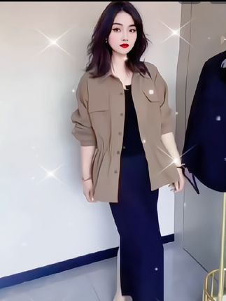 #风衣外套女 #气质风衣外套 #时尚女装 #高级感穿搭 #时尚随感