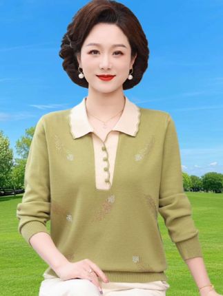 2025新款妈妈洋气秋装,穿上显年轻!