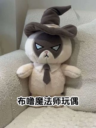 #创作灵感 布噜魔法师毛绒玩具,公仔抱枕玩偶!#萌宠出道计划 #布噜玩偶 #玩偶毛绒玩具 #阔爱炸了