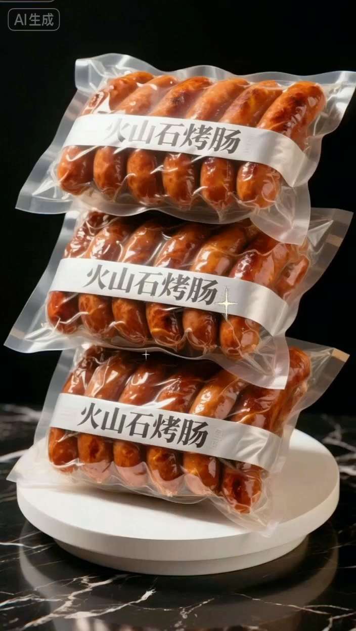 家人们, 自打发现这款火山石烤肠,就没再去外面买过了。眼下有活动,这个价格能到手30根,都是新鲜肉现做现发,肉质鲜嫩。 做法也多样,油煎、油炸、爆炒都行,用空气炸锅的话,上下烤10分钟就好。有黑椒和原味两种口味! 刷到喜欢的家人们,趁现在划算快来试试吧!! #舌尖美味#烤肠 #烤肠真香 #火山石烤肠 #太好吃了