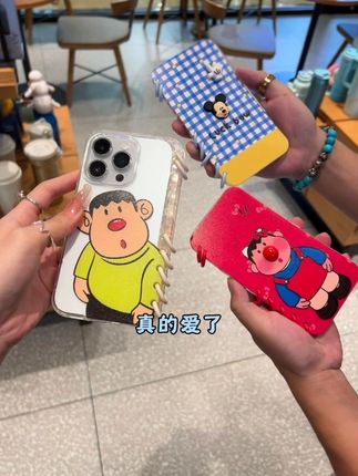 这么可爱的卡通本子手机壳谁不爱呀~好想要! #爱了爱了 #这个手机壳真的长在我心巴上了 #阔爱炸了 #手机壳分享 #3c好物推荐