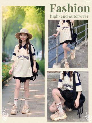 #学院风穿搭 #休闲运动套装 #夏日不费力一周穿搭合集#学生党的夏季平价穿搭#上半年潮流穿搭清单