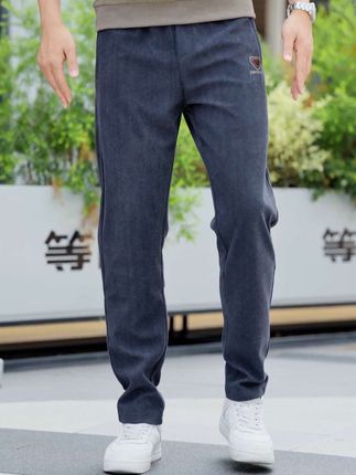 皮尔卡丹秋冬欧货松紧休闲裤,高端定制商务简约时尚 #休闲裤