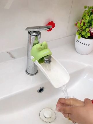 #卫生间好物 #水龙头延伸器 #免打孔 #洗手池 #防溅水龙头