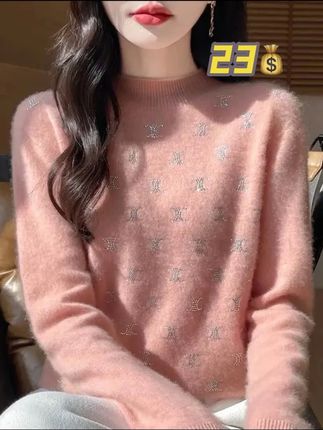 羊毛烫转针织#穿搭 #女神穿搭 #强烈推荐 #女人 #我又心动了