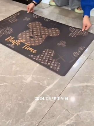 硅藻泥地垫软垫#地垫门垫 #防滑垫 #地垫 #卫生间地垫吸水 #硅藻泥软垫