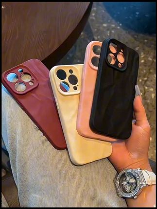 夏屿乐肤感褶皱软壳适用iPhone15/14promax手机壳苹果16/13新款12