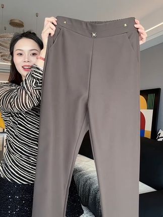 #中老年女装 #女士直筒裤 #春秋新款 #宽松版型 #好物推荐🔥